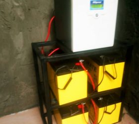 Tonigtech 5KVA 4 Batteries Inverter Installation (2)